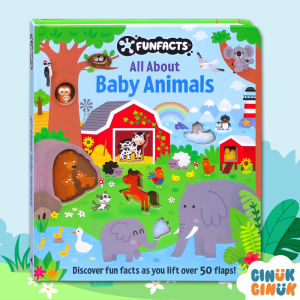 Baby Animals (US Edition) - with Over 50 flaps to lift Board Book