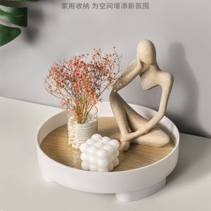 Platform Tray/ Perfume Tray/ Table Storage Tray/ Desk Tray/ Storage Tray/ Ins Style Decor Tray