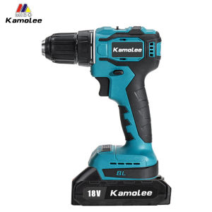 [Garansi tiga bulan] Kamolee 300.000 Gudang Cuci 10mm/13mm 18V Murah Dan Mudah Digunakan 18V Brushless Bor Listrik Isi Ulang