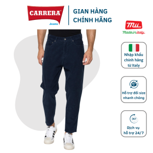 Quần Nam Dáng Baggy - Carrera Jeans - Cotton Có Co Giãn Đứng Form Nhập Khẩu Chính Hãng Từ Italy_7390950A