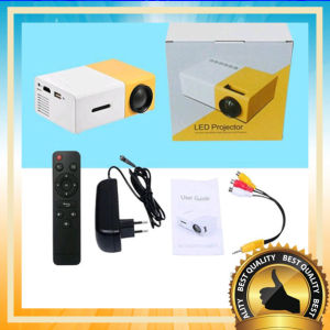 ( BEST QUALITY ) YG300 Proyektor Mini LED FULL HD - Set Proyektor Rumah / Proyektor Portable PRAKTIS High Quality