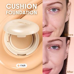 SHEGLAM Lock & Go Cushion Foundation 48H Long-Lasting Waterproof Matte 36 Shades Buildable Face Makeup