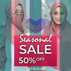 Hijab KEKINIAN / Jilbab Instan Bergo Jersey AYEZHA Terbaru Model Niqob Tali Karet Rempel/ Jilbab Masker/ Kerudung Anti Debu/ Kerudung 2 in 1/ Kerudung Wanita Terbaru/ AYEZHA HIJAB