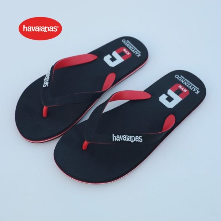 Havaianas Summer men s beach shoes cartoon Havana slippers integrated all rubber slippers