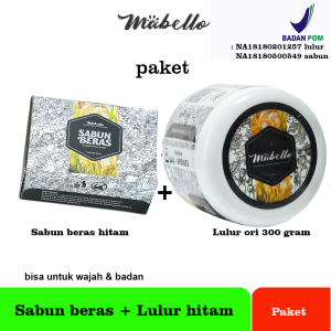 Paket mabello bedda lotong lulur mabelo beda lotong mencerahkan kulit wajah dan badan