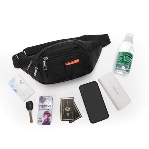 ติดเทรนด์ 2025 !! Crossbody Bag กระเป๋าคาดอก กระเป๋าคาดเอว กระเป๋าสะพายผญ กระเป๋าสะพายผช 4 ช่องซิป (OD702)