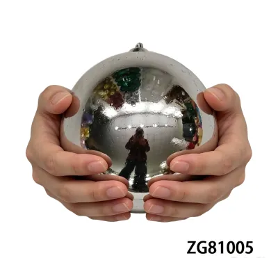 Christmas ornament balls 12cm/15cm electroplated glossy balls Christmas tree decorations