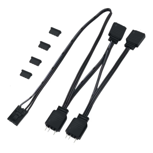 ARGB Adapter Cable 4pin to 3Pin Enhances Lighting Effects 4Pin to 5V 3Pin Devices Splitter For HDLL120