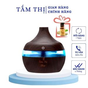 (Mua Máy Tặng Tinh Dầu) Máy Khuếch Tán Tinh Dầu Phòng Ngủ Aroma Cao Cấp Máy Phun Sương Tinh Dầu Tạo Ẩm Tỏa Hương Thơm Mát Phòng