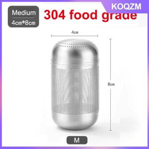 KOQZM Tea Strainer Stainless Steel Tea Infuser Tea Leaves Spice Seasoning Ball Strainer Teapot Fine Mesh Coffee Filter Teaware