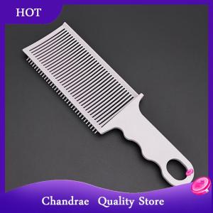 [Chandrae] Fading Comb Professional Barber Clipper Blending Flat Top Hair Cutting Comb For Men Heat Resistant Fade Brush Salon Styling Tool