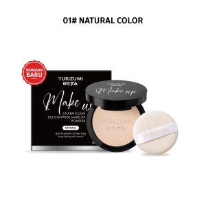 [ BPOM ] Bedak Padat Glowing Korea Bioaqua Compact Powder Make Up Professional Pressed - Bedak Tahan Lama