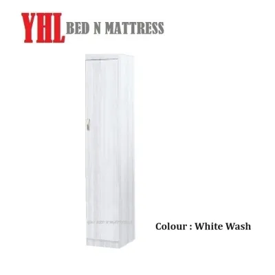 YHL Solid Plywood Single Door / 1 Door Wardrobe With Soft Closing Hinged Door