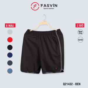 Quần đùi thể thao nam Fasvin Q21432.HN vải gió chun mềm mại co giãn