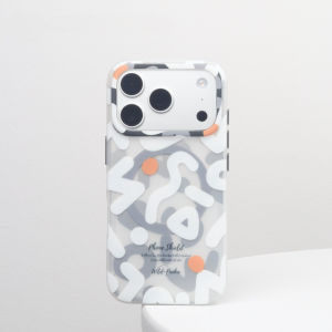 Graffiti Art Magne Case for iPhone 17 16 15 Pro Max Wireless Charging Back Cover Shockproof Silicone Matte Para Phone Shields