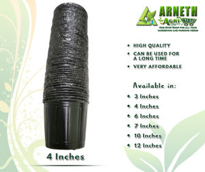 ARNETH 4 ROUND SOFT POTS 100PCS