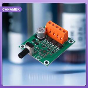 【CANAMEK】 75W 200W DC 6-24V Động Cơ Không Chổi Than Điều Khiển Ổ Đĩa Công Suất Cao 6v12v24v Không Chổi Than Fan Điều Khiển Tốc Độ Động Cơ