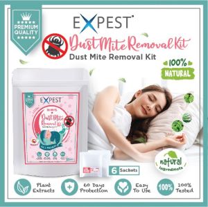 Dust Mite Removal Kit Natural Herbal X 6 Sachets ( Dust Mite Killer )