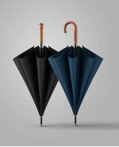 OLYCAT New Wooden Long Umbrella Men Business Vintage Big Golf Umbrellas Wind Resistant Simple Outdoor Travel Umbrella Rain Women