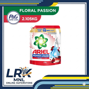 Ariel POWER Liquid Laundry Detergent with Downy Floral Passion REFILL PACK - 2.105L (2.105 KG)