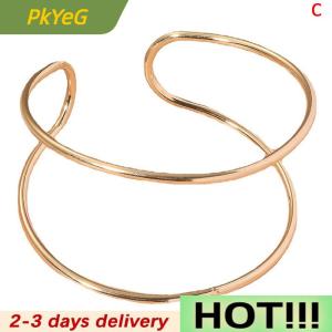 PkYeG Bohemian Butterfly Leaf Charm Upper Bracelet Arm Chain Metal Hollow Out Geometric Pattern Retro Arm Cuff Bangle Body Bracelets