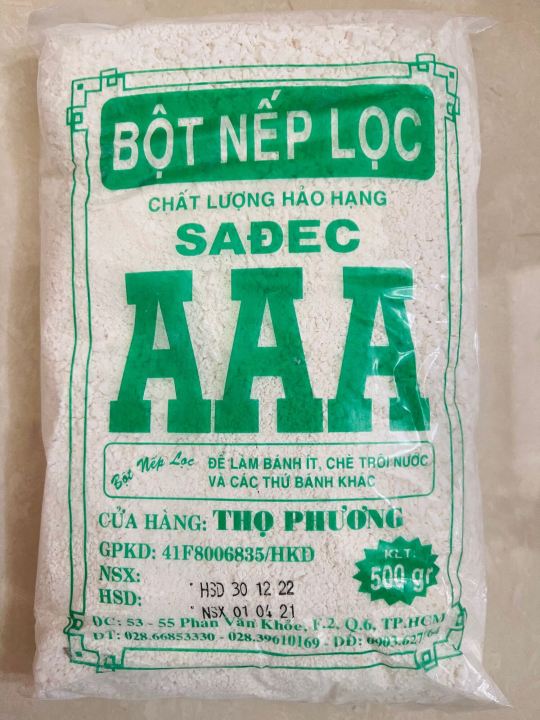 Bột nếp lọc Sa Đéc AAA 500g