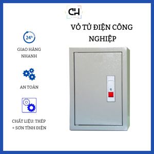 Tủ điện thép nổi công nghiệp MD-Vỏ tủ điện khóa bật sơn tĩnh điện chống nước chống bụi chống thấm