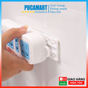 [HCM]Móc Treo Ổ Cắm Điện Cục Phát Wifi Dán Tường Không Cần Khoan Đục Gọn Gàng Ngôi Nhà - PucaMart