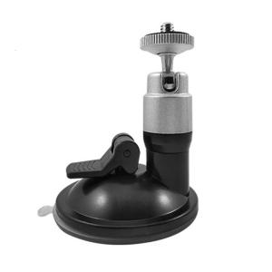 Action Camera Suction Cup Mount 1/4 Inch Screw Rotation Arm Universal Camera Mount Device for Car Windshield