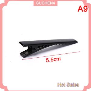 GUCHEN4🎀 100 cái kẹp tóc đen Kẹp Tóc Cá Sấu ngạnh đơn kẹp tóc cài đặt trống