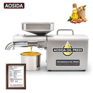 Máy ép dầu thực vật gia đình 888A Thương hiệu Anh Quốc AOSIDA ép 3 – 6 kg/giờ Công suất 1000W - Hàng Chính Hãng