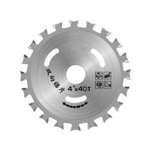 Wood Saw Blade Double-Sided 4 inches x 40T Carbide Circular Saw Blade Wood Cutting Blade