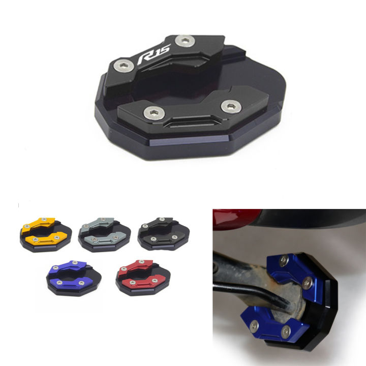 Side Stand R15 Realzion 2022 For Yamaha R15 V2 V3 Kickstand Foot Side Stand Extension ...