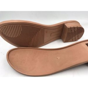 DEBI sol sepatu WANITA OUTSOLE HEEL BERHAK UJUNG OVAL ANTI SLIP RUBBER TPR KARET MENTAH TERLARIS
