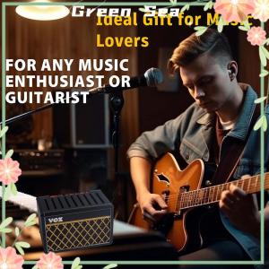 Green sea Guitar Picks Holder Box Guitar Pick Display Holder Guitar Pick Storage Box Set For Guitar Players And Music Enthusiasts