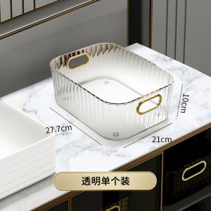 Storage Box Kotak Penyimpanan Transparan Akrilik Box Storage Kosmetik Container Organizer Serbaguna