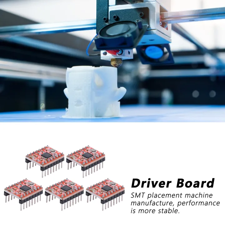 Stepper Motor Driver Module Motor Driver Module Compact for 3D Printer ...