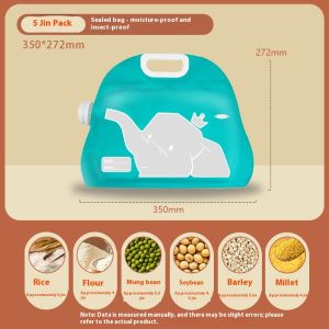 Annies Sphere Food-Grade Sealed Storage Bag for Home Use Portable and Multi-Functional