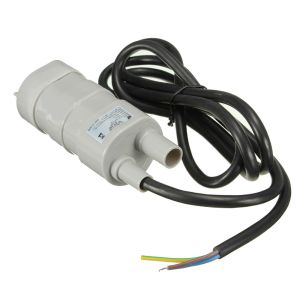 JAYNEBIO 1Pcs 600L/H Submersible Water Pump 5M Lift DC 12V Micro Water Pump Durable Low Noise Water Pump Motor for Camper Motorhome Use