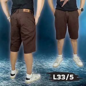 กางเกงสามส่วน กางเกงผู้ชายกางเกงสามส่วน ผ้านุ่มสีไม่ตก รุ่นL33(เอว 28-38)