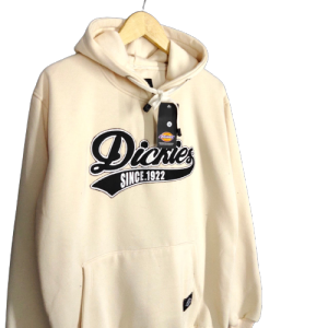 DICKIES SINCE 1922 CREAM TEK BORDIR - JAKET DISTRO DICKIES - HOODIE DISTRO DICKIES PREMIUM PRIA WANITA