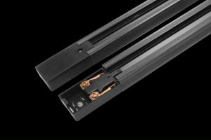 THANH RAY ĐÈN RỌI thân đenthân trắng RAY TRƯỢT ĐÈN RỌI Thanh ray 1m 1.5m thanh dẫn điện sử dụng cho thanh ray