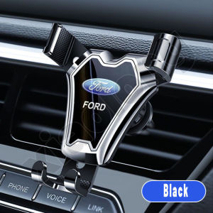 high quality Car Phone Holder For Ford Phone In Car Air Vent Mount Stand No Magnetic Mobile Holder Gravity Bracket territory Everest Ranger Fiesta Escape Explorer Expedition Focus Escort Ecosport Mustang E150 Lynx Expedition EL