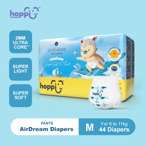 Hoppi AirDream Baby Diapers Pants Pull Ups (M44/L38/XL32/XXL28)