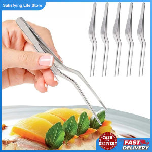 1pcs Kitchen Tweezer Bbq Food Tweezer Clip Mini Chief Tongs Stainless Steel Portable For Picnic Meat Barbecue Cooking Tool