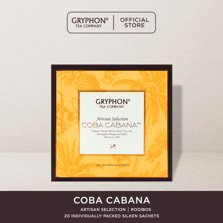 [GRYPHON SINGAPORE] Coba Cabana Rooibos Tea Caffeine-free Artisan - 20 ...