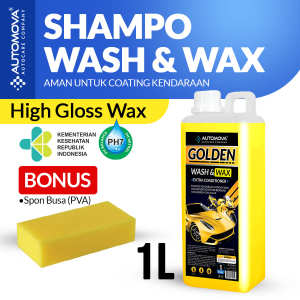 Shampoo Mobil Wash And Wax Sabun Cuci Motor Mobil Kilap 1 Liter
