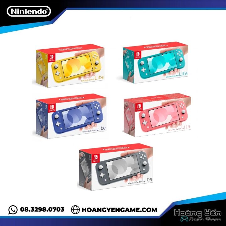 [HCM][Trả góp 0%]Máy Nintendo Switch Lite Chính Hãng Đủ Màu | Lazada.vn
