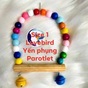 1 xích đu đủ size cho vẹt chim...