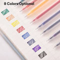 Deli 5 Colors Gel Pen 0.5mm Ballpen Set For School Supplies Sign Pen Stationery Ballpen A119 1Pc. 